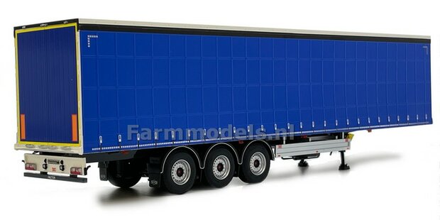 BLUE PACTON Schuifzeil Trailer + FREE GIFT (luchtketel) 1:32 Marge Models MM1902-01-11 