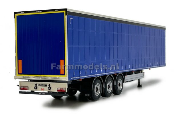 BLUE PACTON Schuifzeil Trailer + FREE GIFT (luchtketel) 1:32 Marge Models MM1902-01-11 