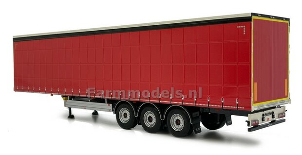 RED PACTON Schuifzeil Trailer + FREE GIFT 1:32 Marge Models MM1902-01-12 