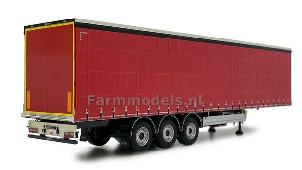 RED PACTON Schuifzeil Trailer + FREE GIFT 1:32 Marge Models MM1902-01-12 