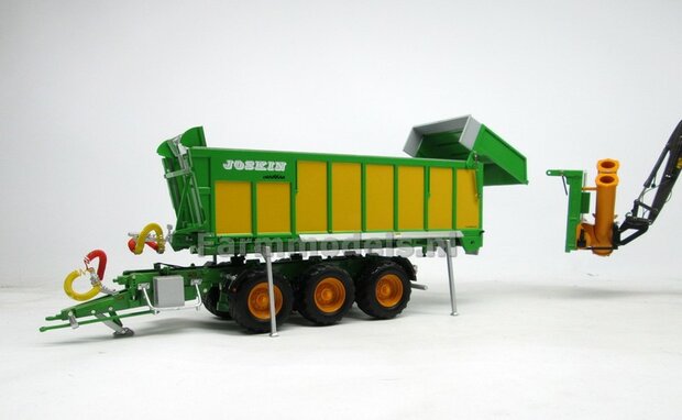 LOSSE OPBOUW ZONDER CHASSIS:  Joskin Drakkar 8600/37T180 met losklep en vijzel 1:32 ROS  NB2B  MEGA SALE