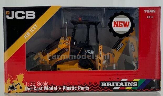 JCB 1 CXT 1:32 Britains BR43264