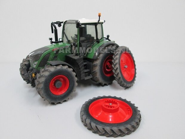 043 Fendt 724 met demontabel dubbellucht, en vele nieuwe (banden) opties 1:32