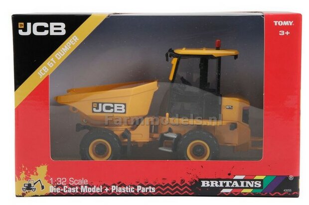 JCB 6T Dumper 1:32 Britains BR43255    NB2B MEGA SALE OP=OP