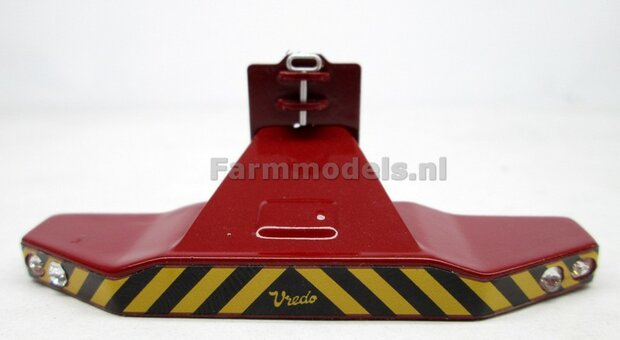 Voorbeeld foto&#039;s Frontbumper Vredo Trac Manually built, bestickerd en voorzien van verlichting 1:32 Farmmodels