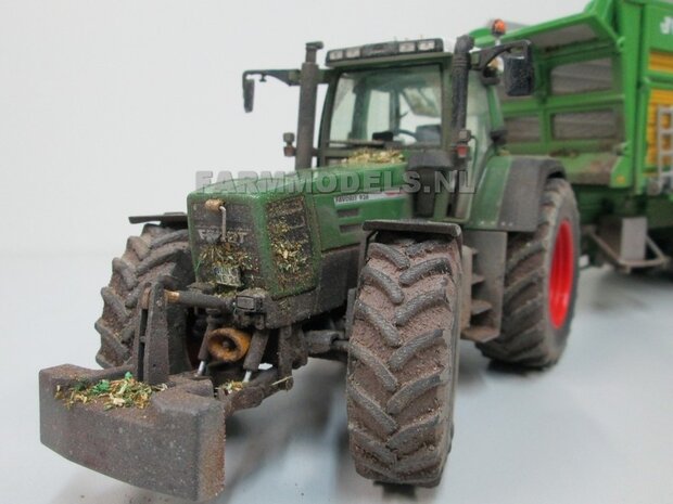 163.  Fendt 800 serie met Joskin Silospace tandem asser