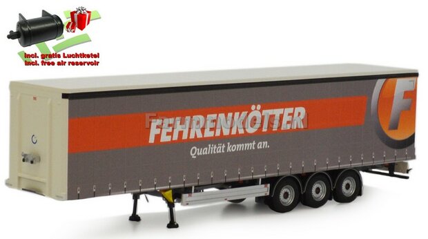 FEHRENK&Ouml;TTER PACTON Schuifzeil Trailer + FREE GIFT 1:32 Marge Models MM1902-01-14