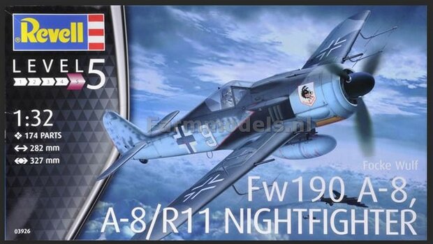 Focke Wulf 190 A-8 Nightfighter 1:32 REVELL03926