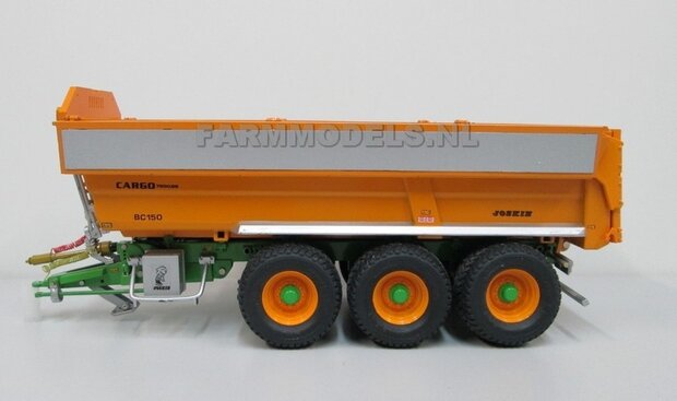 Vako Solid afdekkleppen BOUWKIT tbv Joskin BC150 7500/25 Trans Cargo 3 asser ROS 1:32 (HTD)