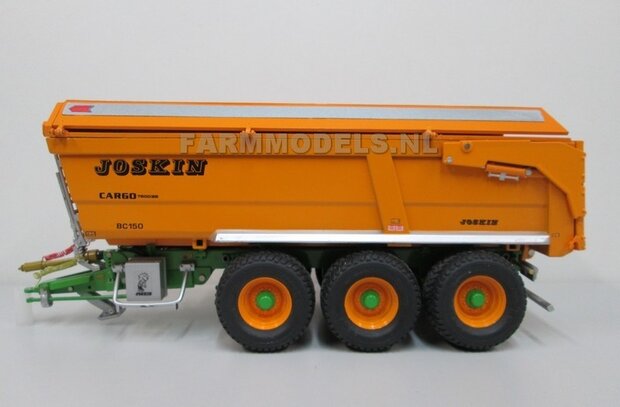 Vako Solid afdekkleppen BOUWKIT tbv Joskin BC150 7500/25 Trans Cargo 3 asser ROS 1:32 (HTD)