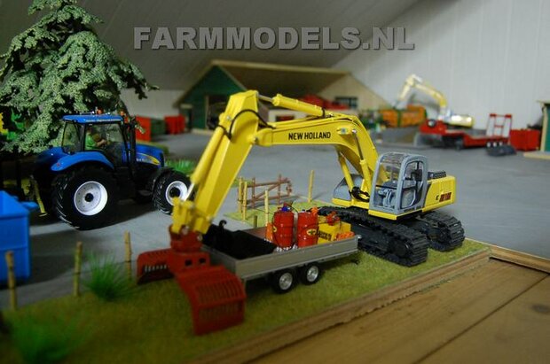 918. Snelwisselset voor New Holland rupskraan