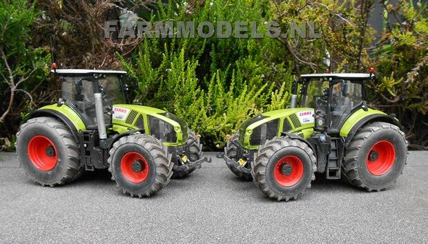 421. Claas Axions 900 serie op brede banden