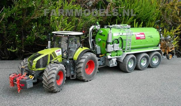 421. Claas Axions 900 serie op brede banden