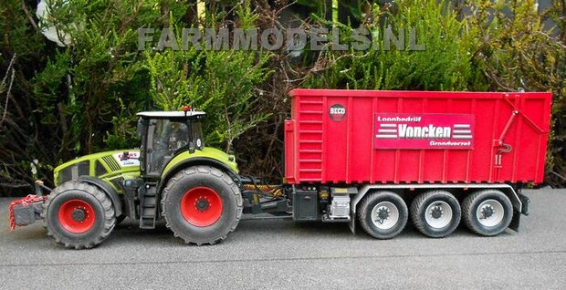 421. Claas Axions 900 serie op brede banden