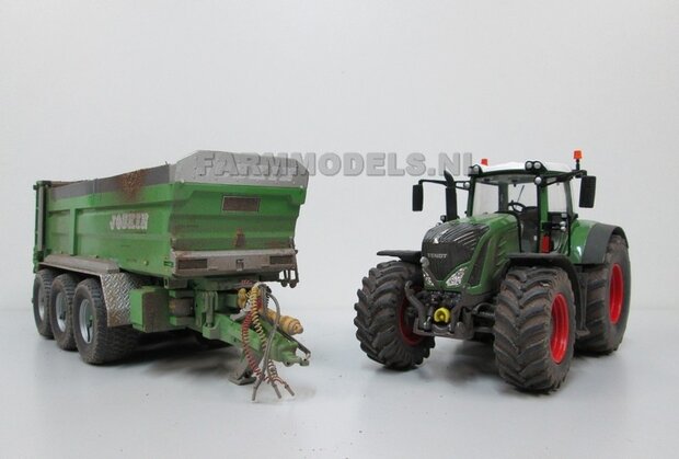 515. Fendt 939 Face Lift + Joskin Fertispace op 3 asser Michelin Cargo XBib 710/50 R.30