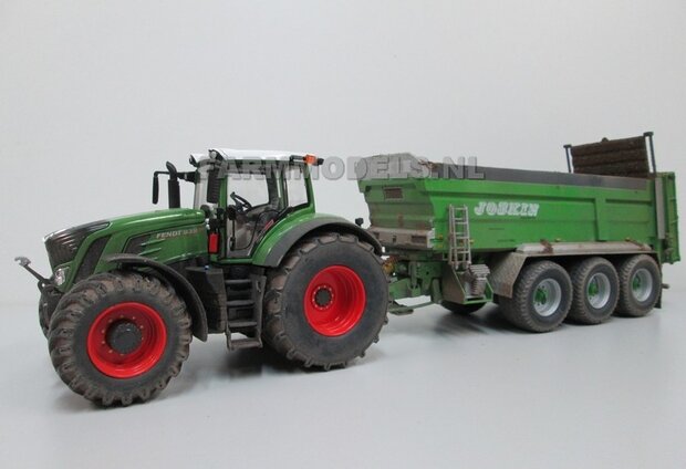 515. Fendt 939 Face Lift + Joskin Fertispace op 3 asser Michelin Cargo XBib 710/50 R.30