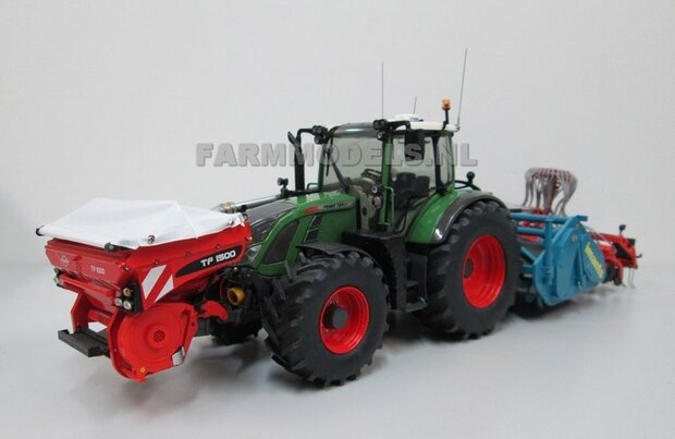 042. Fendt 724 met Imants spitter en Kuhn zaaicombinatie 1:32