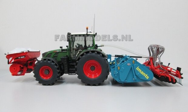 042. Fendt 724 met Imants spitter en Kuhn zaaicombinatie 1:32