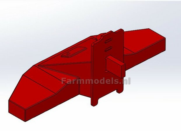 Frontbumper Vredo Trac Bouwkit 1:32 Farmmodels 