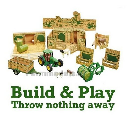 Farm in a Box Playset John Deere 1:32 Britains BR43257