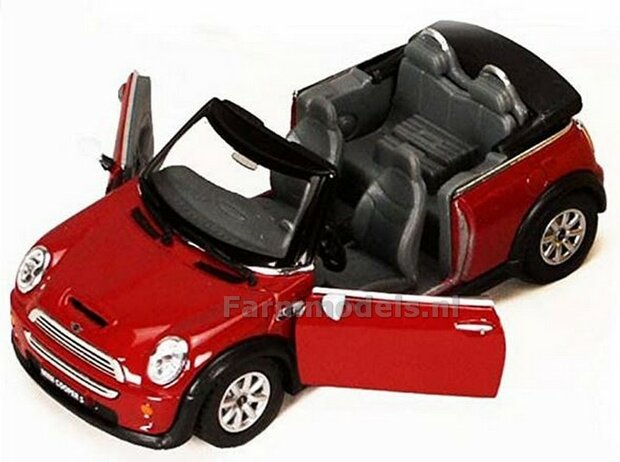 ROOD Mini Cooper S CONVERTIBLE 1:32 Kinsmart KT5059D