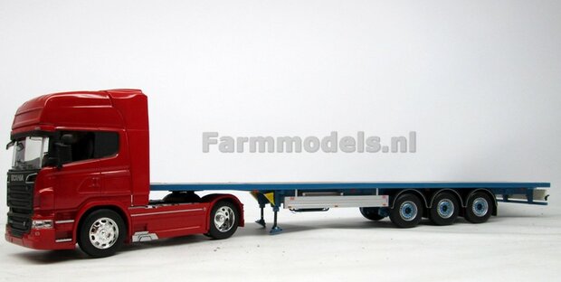 2x Blauwe velgringen &Oslash; 11.55 mm t.b.v. div. trailers: o.a. MarGe Models PACTON/ MEILLER  1:32 