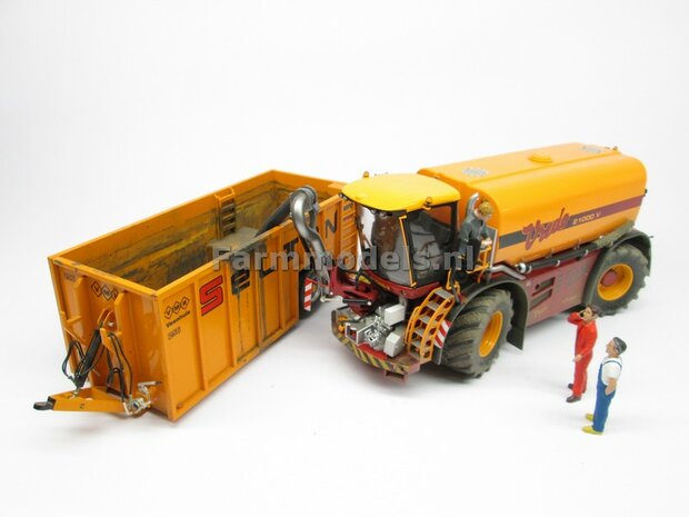 &Oslash; 61.5 x 33.3 mm: VREDO VT 7028: 2x Michelin 1050 lagedruk Banden + ALUMINIUM velgen BLANK geleverd 1:32 Farmmodels Custom Line Series    