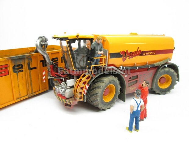 &Oslash; 61.5 x 33.3 mm: VREDO VT 7028: 2x Michelin 1050 lagedruk Banden + ALUMINIUM velgen BLANK geleverd 1:32 Farmmodels Custom Line Series    