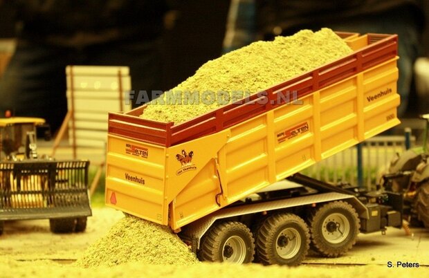 BOUWKIT: Jan Veenhuis Opzetschot Silagebak / landbouwbak t.b.v haakarm Carrier  1:32