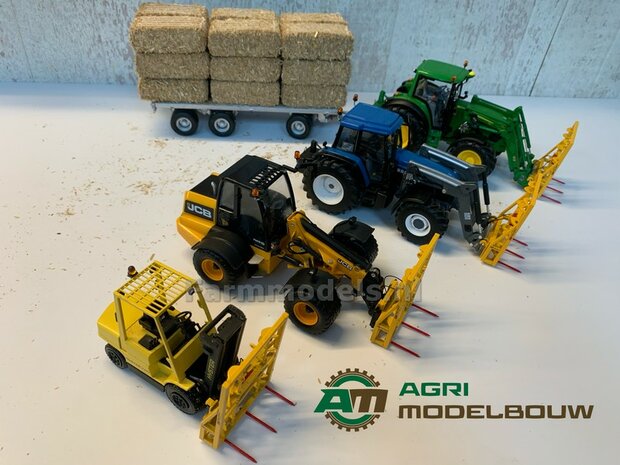 Meijer Fred 3-4 balenklem, Manually Built 1:32 Agri Modelbouw AM-02002   