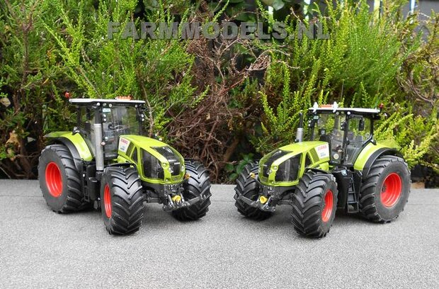 421. Claas Axions 900 serie op brede banden