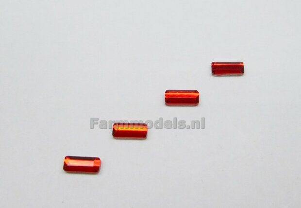 4x Glimmer 1.9 x 4mm rood/diamant 1:32 