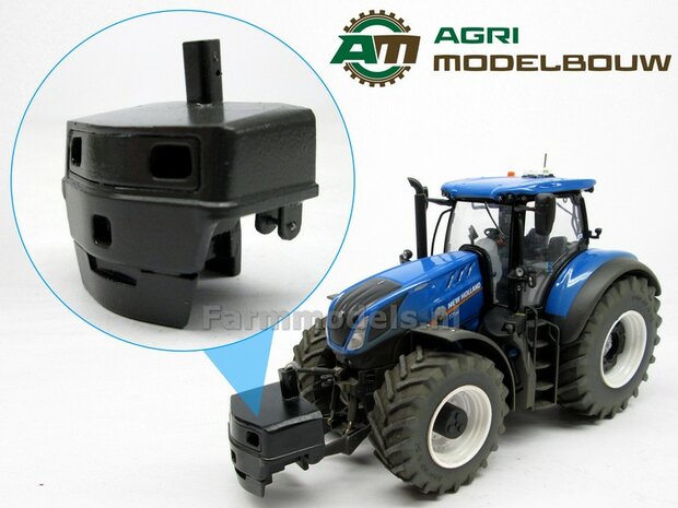 Heftruck gewicht Zwart 1:32 Agri Modelbouw AM01009