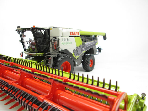 Claas Lexion TT join the revolution stickers, Geschikt voor Marge Models en Wiking Lexion Series,  Pr&eacute;-Cut Decals 1:32