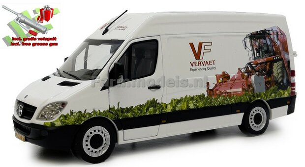 VERVAET Mercedes-Benz Sprinter + FREE GIFT (vetspuit) 1:32 MargeModels MM1905-01-07         EXPECTED