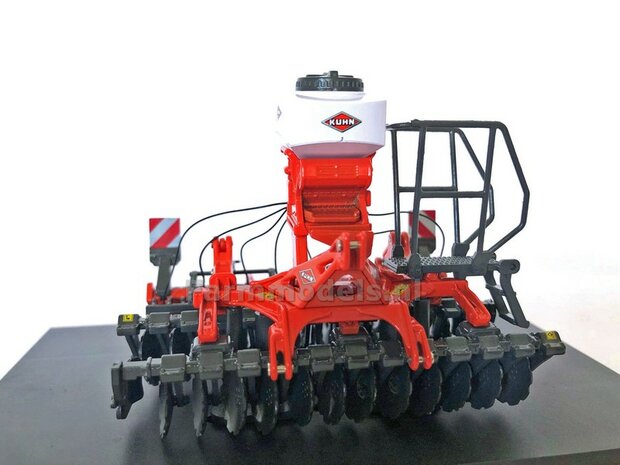 KUHN Optimer met 303 en SH 201 zaadtank 1:32 Replicagri REP251