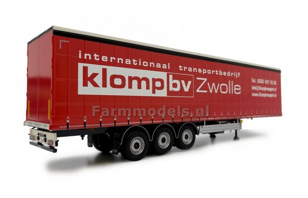 KLOMP PACTON Schuifzeil Trailer met FREE GIFT 1:32 Marge Models MM1902-01-15  