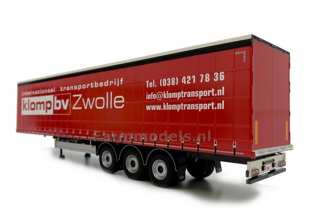 KLOMP PACTON Schuifzeil Trailer met FREE GIFT 1:32 Marge Models MM1902-01-15  