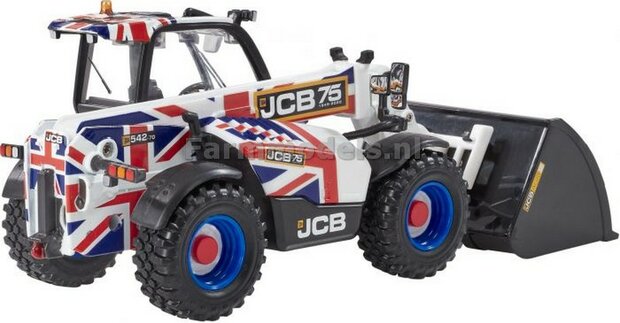 UNION JACK  JCB AgriPro Loadall  Lim. Ed. 5000 stuks 1:32 Britains BR43317