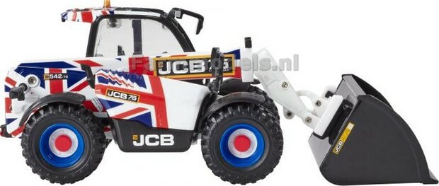 UNION JACK  JCB AgriPro Loadall  Lim. Ed. 5000 stuks 1:32 Britains BR43317