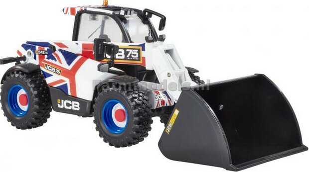 UNION JACK  JCB AgriPro Loadall  Lim. Ed. 5000 stuks 1:32 Britains BR43317