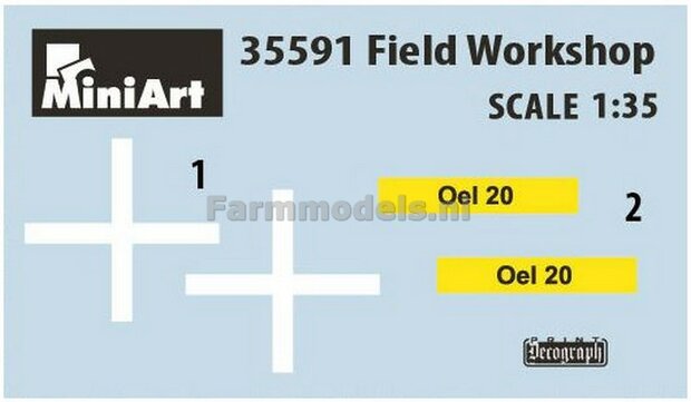 Field Workshop BOUWKIT, past perfect bij 1:32 MiniArt 35591