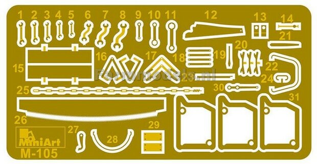 Field Workshop BOUWKIT, past perfect bij 1:32 MiniArt 35591