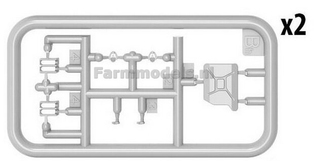 Field Workshop BOUWKIT, past perfect bij 1:32 MiniArt 35591