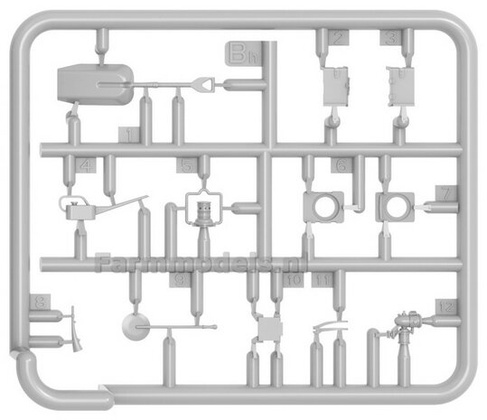 Tool Set BOUWKIT, past perfect bij 1:32 MiniArt 35603 