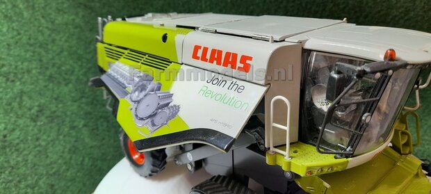 Claas Lexion TT join the revolution stickers, Geschikt voor Marge Models en Wiking Lexion Series,  Pr&eacute;-Cut Decals 1:32