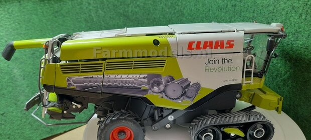 Claas Lexion TT join the revolution stickers, Geschikt voor Marge Models en Wiking Lexion Series,  Pr&eacute;-Cut Decals 1:32