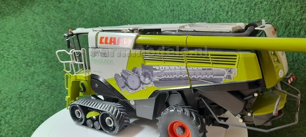 Claas Lexion TT join the revolution stickers, Geschikt voor Marge Models en Wiking Lexion Series,  Pr&eacute;-Cut Decals 1:32