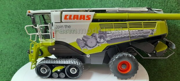 Claas Lexion TT join the revolution stickers, Geschikt voor Marge Models en Wiking Lexion Series,  Pr&eacute;-Cut Decals 1:32