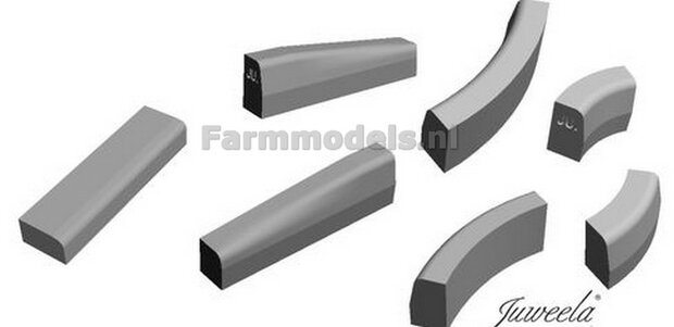 Stoeprand Uitbreiding 1 Set 1:32 Juweela 23434